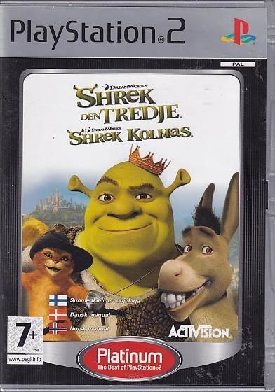 Shrek the Third - Platinum - PS2 (B Grade) (Genbrug)